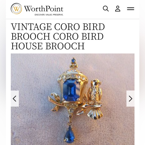🖤50s CORO Bird brooch SUPER RARE! - Picture 16 of 16